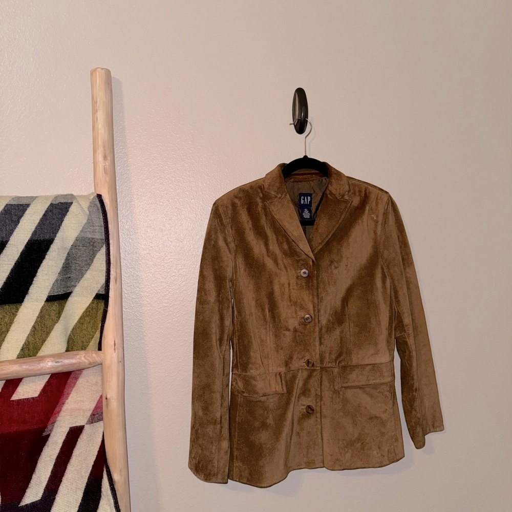 Vintage Gap Authentic Suede Jacket